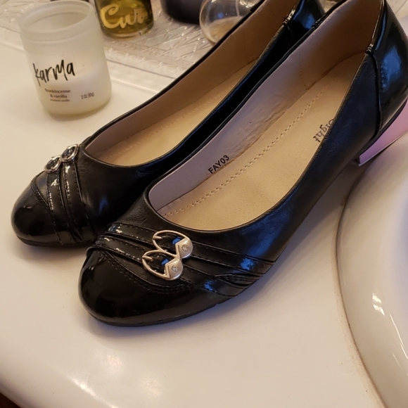 First Sight Shoes - Black Flats